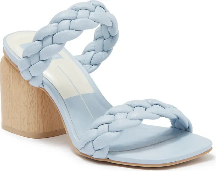 Nancie Braided Strap Block Heel Sandal | Nordstrom Rack