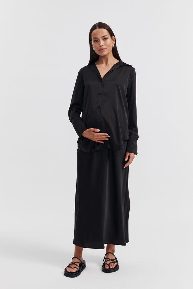 Satin Skirt | Legoe Heritage Maternity