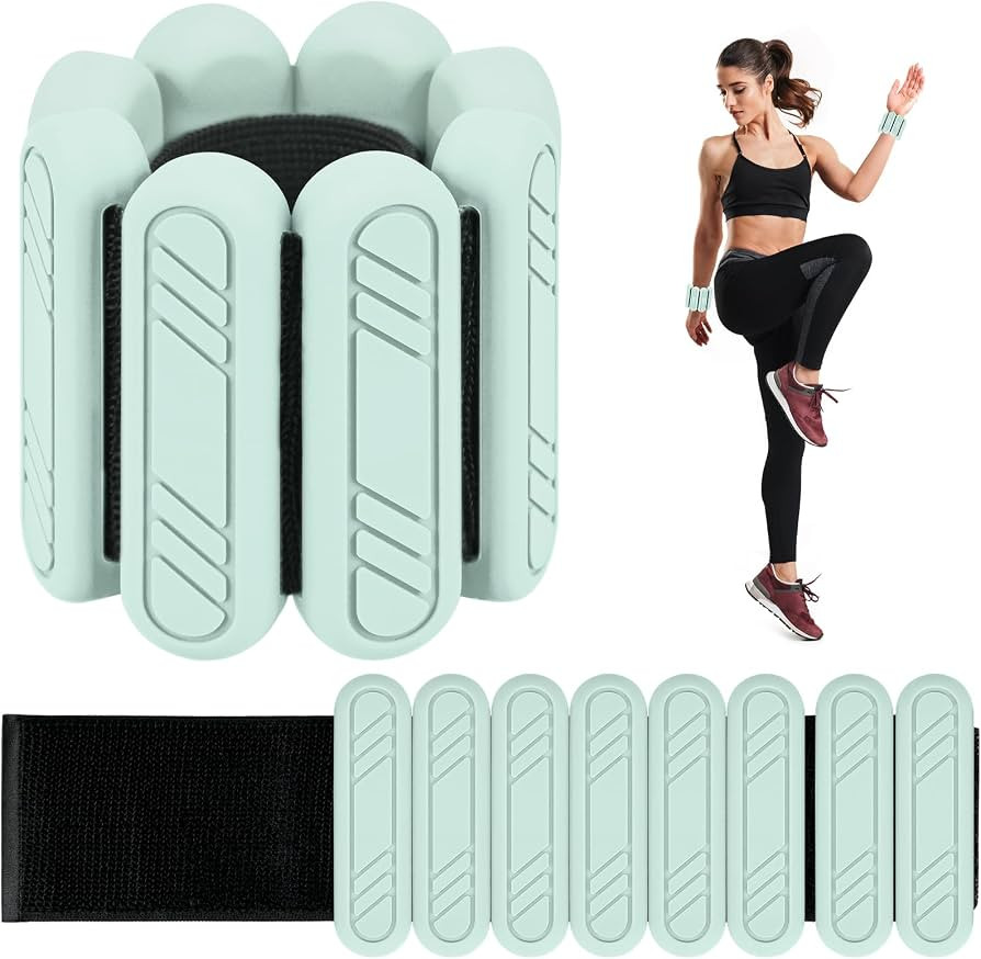 Wrist & Ankle Weights 1 Pair (1LB/2LB/4LB), Adjustable Weights for Leg & Arm,Wearable Ankle Weigh... | Amazon (CA)