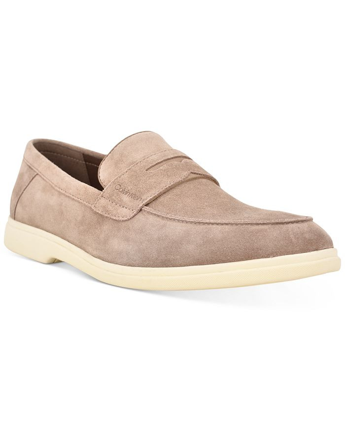 Calvin Klein Men's Trapper Slip-On Penny Loafers & Reviews - All Men's Shoes - Men - Macy's | Macys (US)