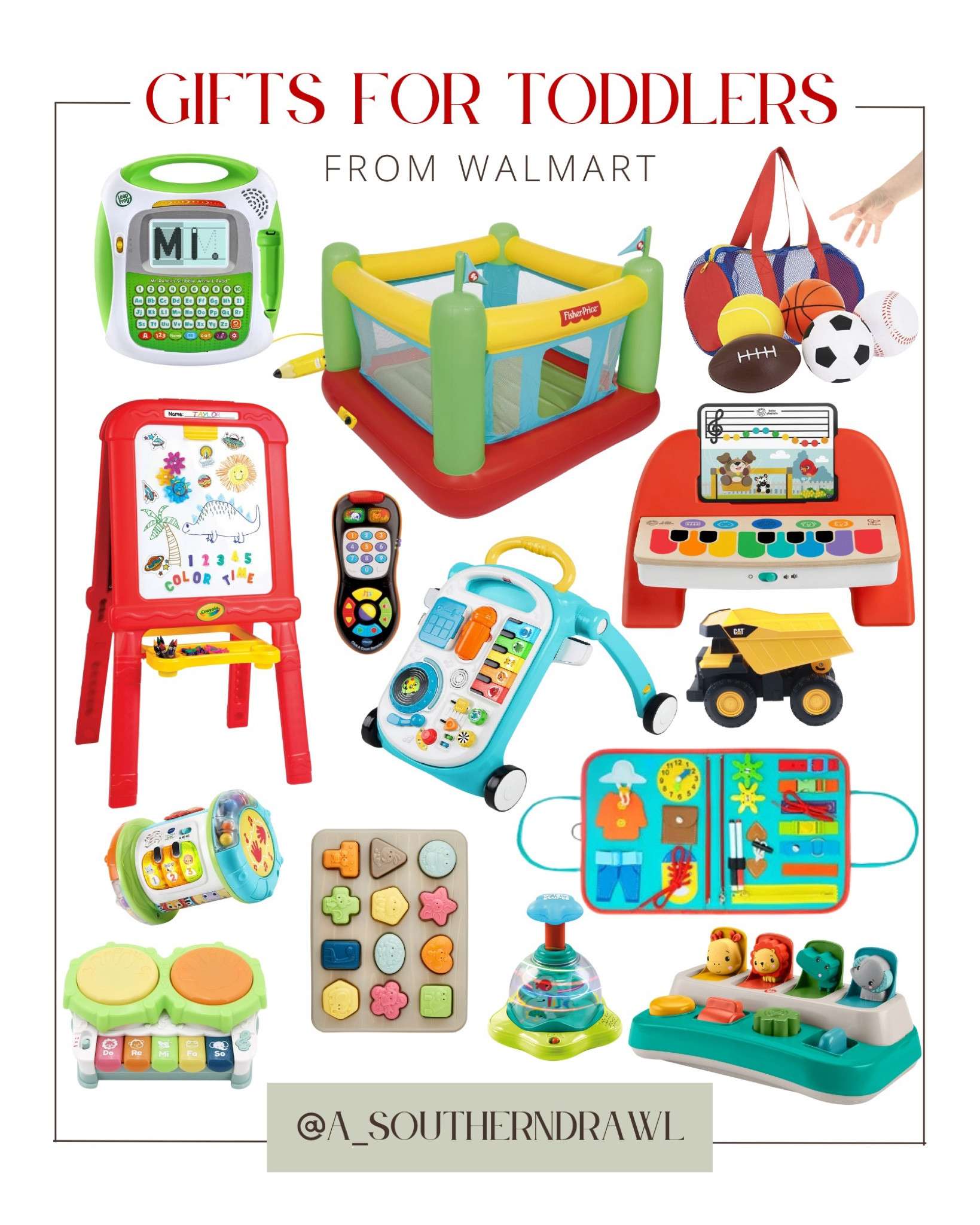 Walmart gifts for toddlers - baby boy gifts - toddler boy gifts - toddler toys - toddler Christmas gifts - Walmart toddler finds 

#LTKHoliday #LTKbaby #LTKGiftGuide
