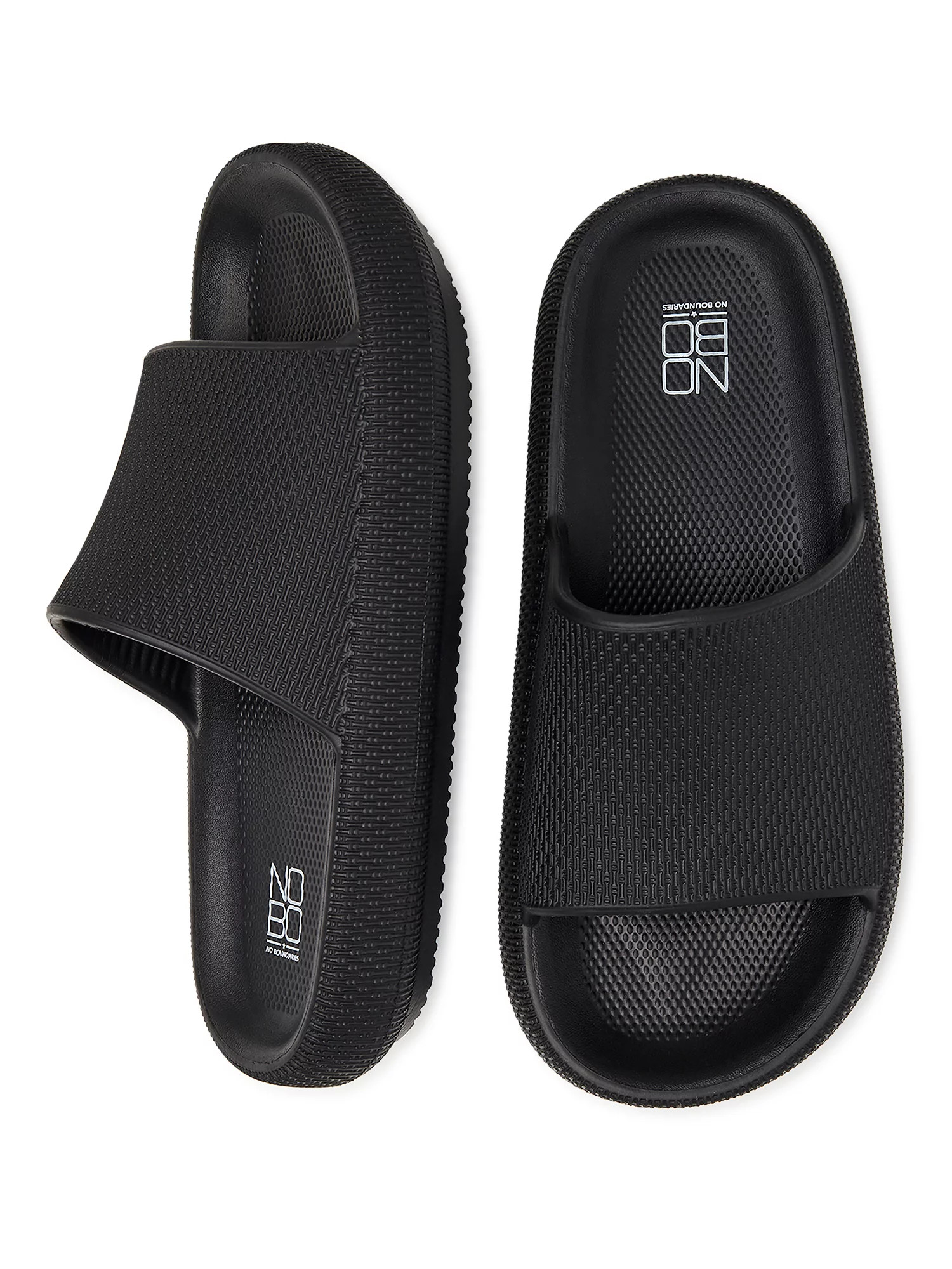 No Boundaries Women's Comfort Slide Sandals | Walmart (US)