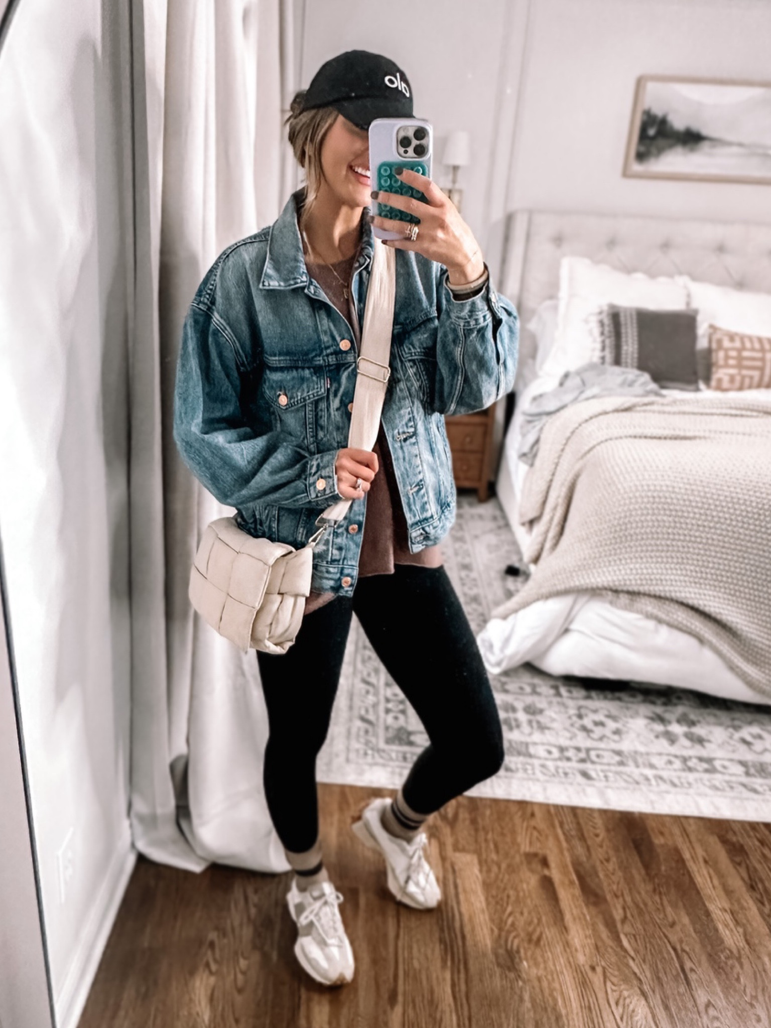 Amazon fall outfit idea the perfect oversized tunic for leggings! 

Jacket: tts
Tunic size up one 
Sneakers true to size
Leggings true to size 



#LTKfindsunder50 #LTKxPrime #LTKstyletip