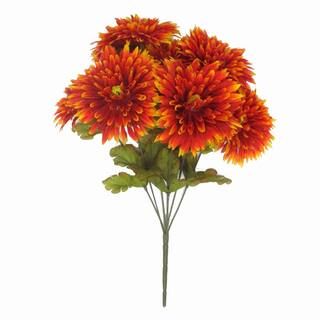 Orange & Red Mum Bush by Ashland® | Michaels Stores