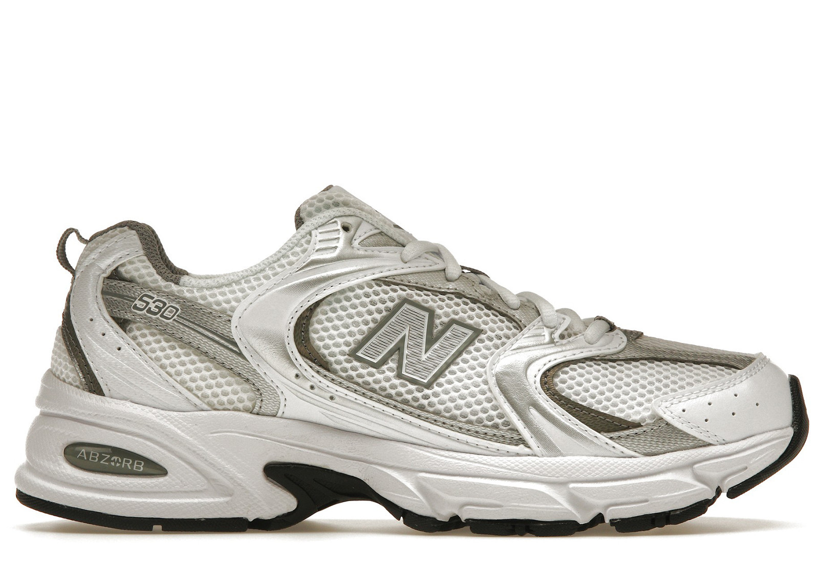 Men's New Balance 530 Sneakers in White/Silver Metallic | StockX