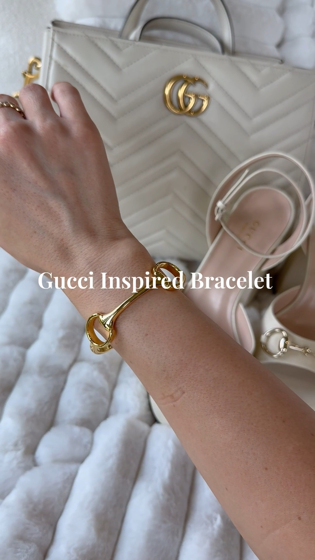 Horse Bit Cuff bracelet is giving Gucci vibes and I’m here for it!! 👏🏻👏🏻 So sleek and timeless! 😍


#jewelry #bracelet #gold #designer 

#LTKFindsUnder100 #LTKStyleTip