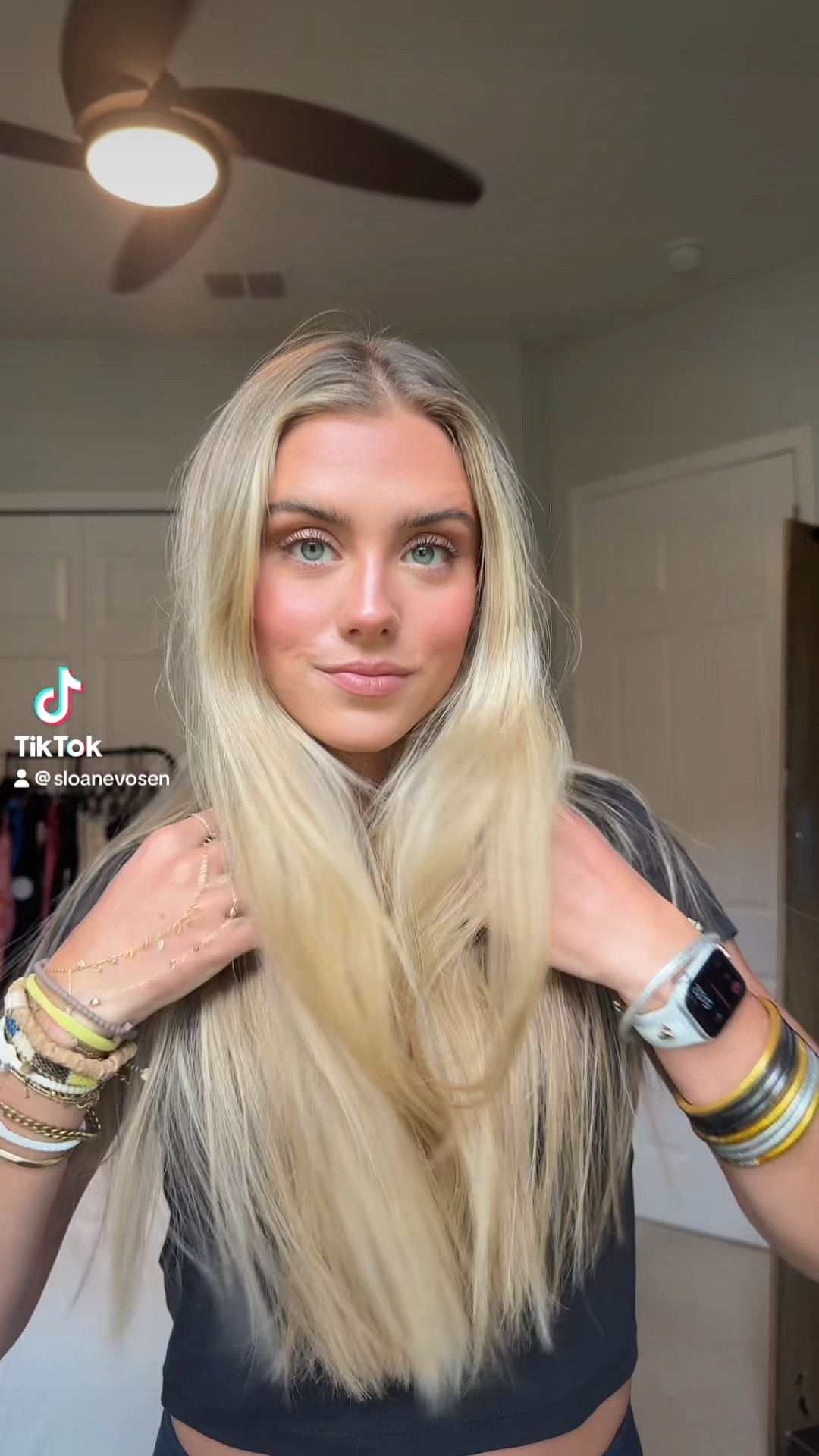 how I spruce up my naturally straight hair ✨ I love to give the faux blowout look using a straightener, not only is it so simple but it take a fraction of the amount of time than a full blowout!! @beautopiahair @vibrastrait this particular straightener is super super cool because it vibrates when clamped to reduce frizz and tangles making everything that much smoother and shiner. 

#straighthair #straighthairstyle #fauxblowout #blowoututorial #blowoutstraightner #straighthairroutine #hair #hairtutorial 

#LTKStyleTip #LTKVideo #LTKBeauty