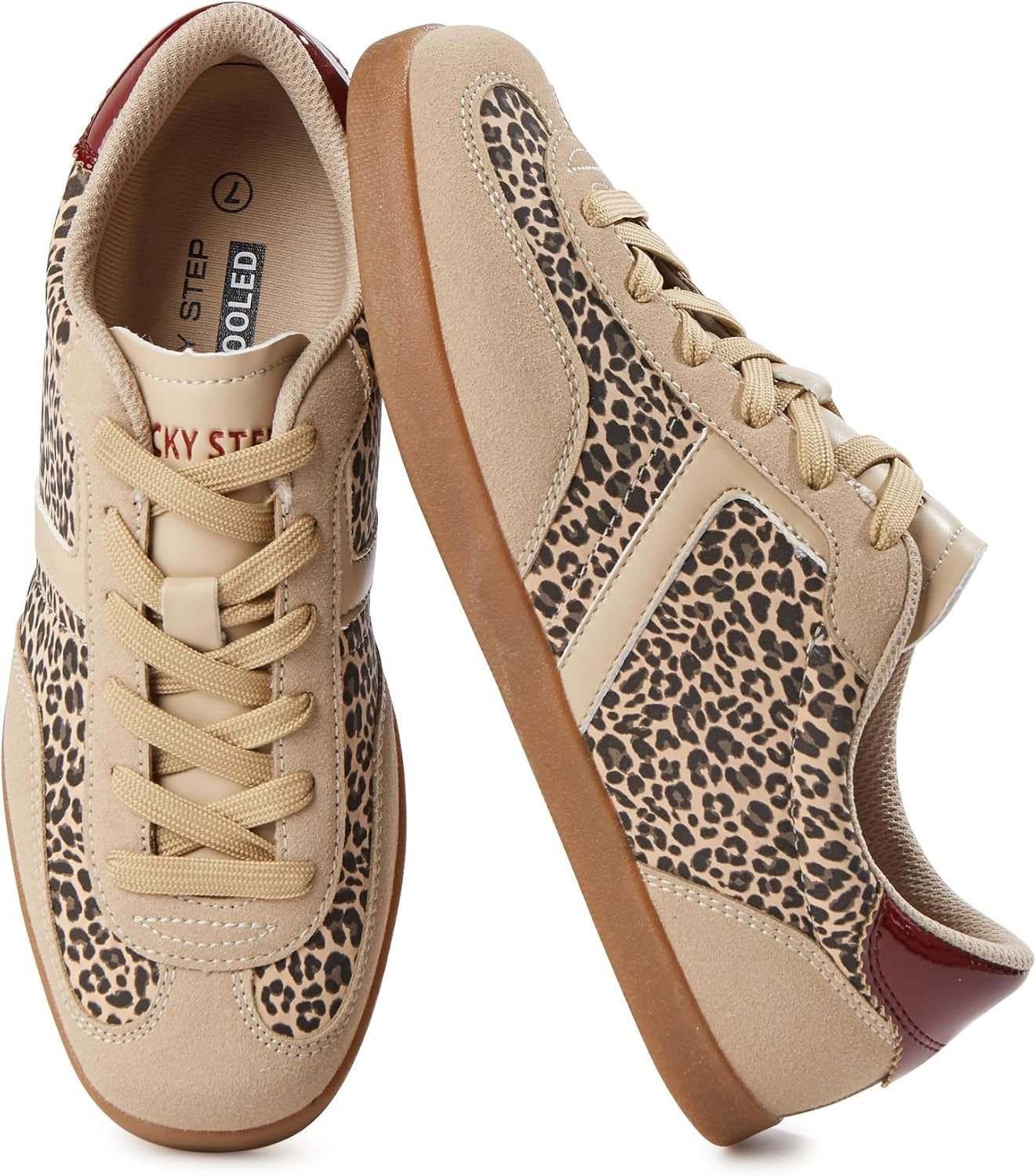 LUCKY STEP Women's Fashion Retro Sneakers Casual Trendy | Amazon (CA)