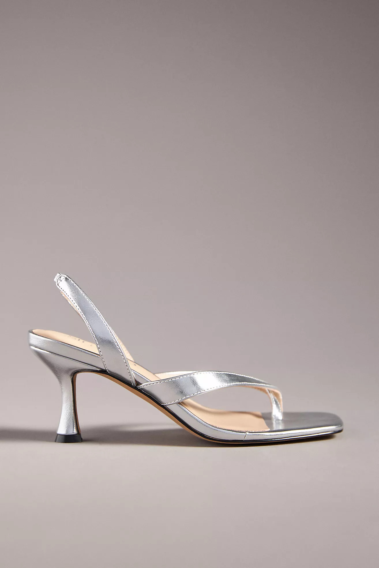 Silent D Strappy Slingback Kitten Heels | Anthropologie (US)
