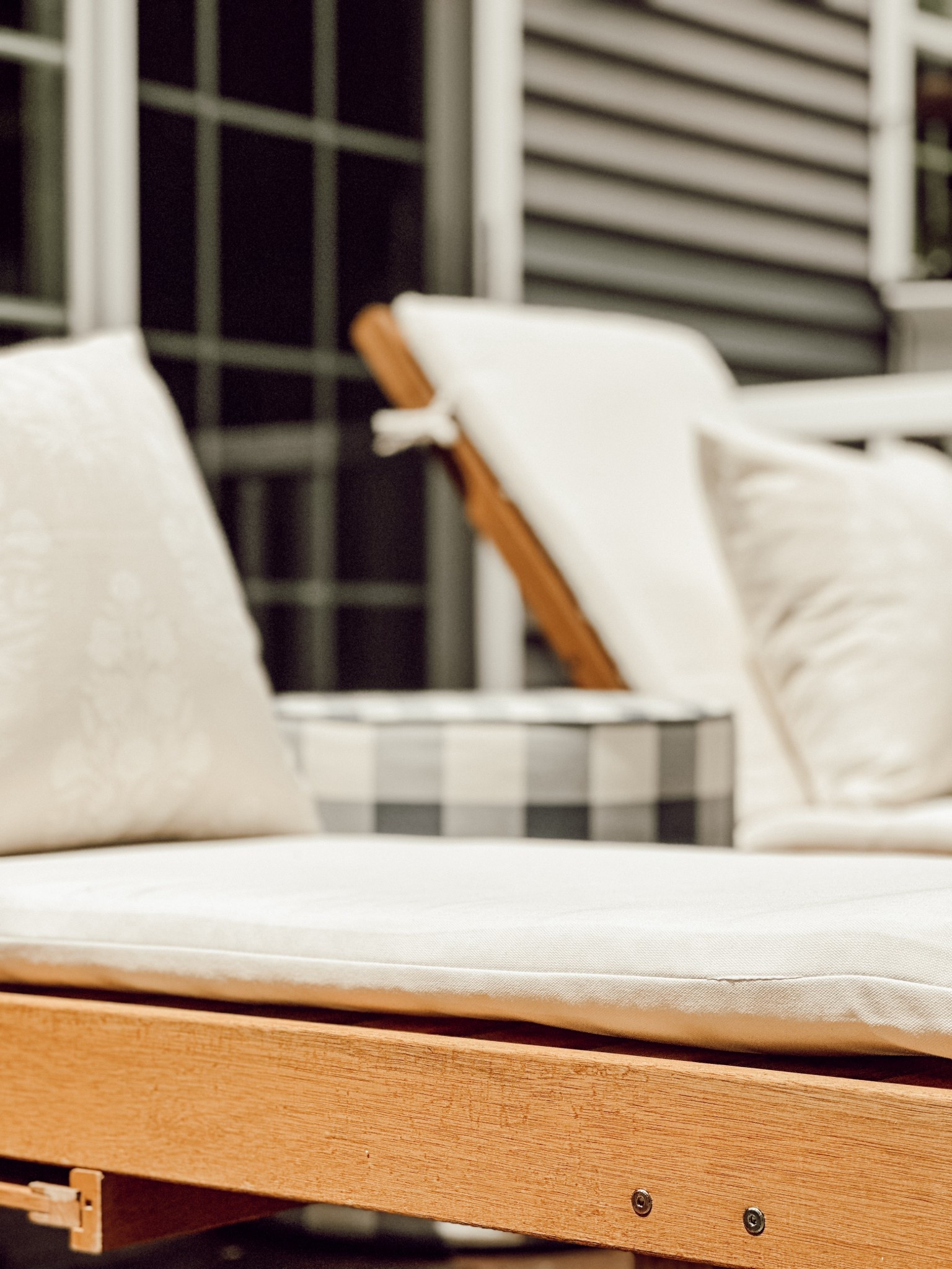 This deck is feeling a whole lot more cozy with cushions, pillows, textures, and patterns. #outdoorfurniture

#LTKSeasonal #LTKHome #LTKOver40