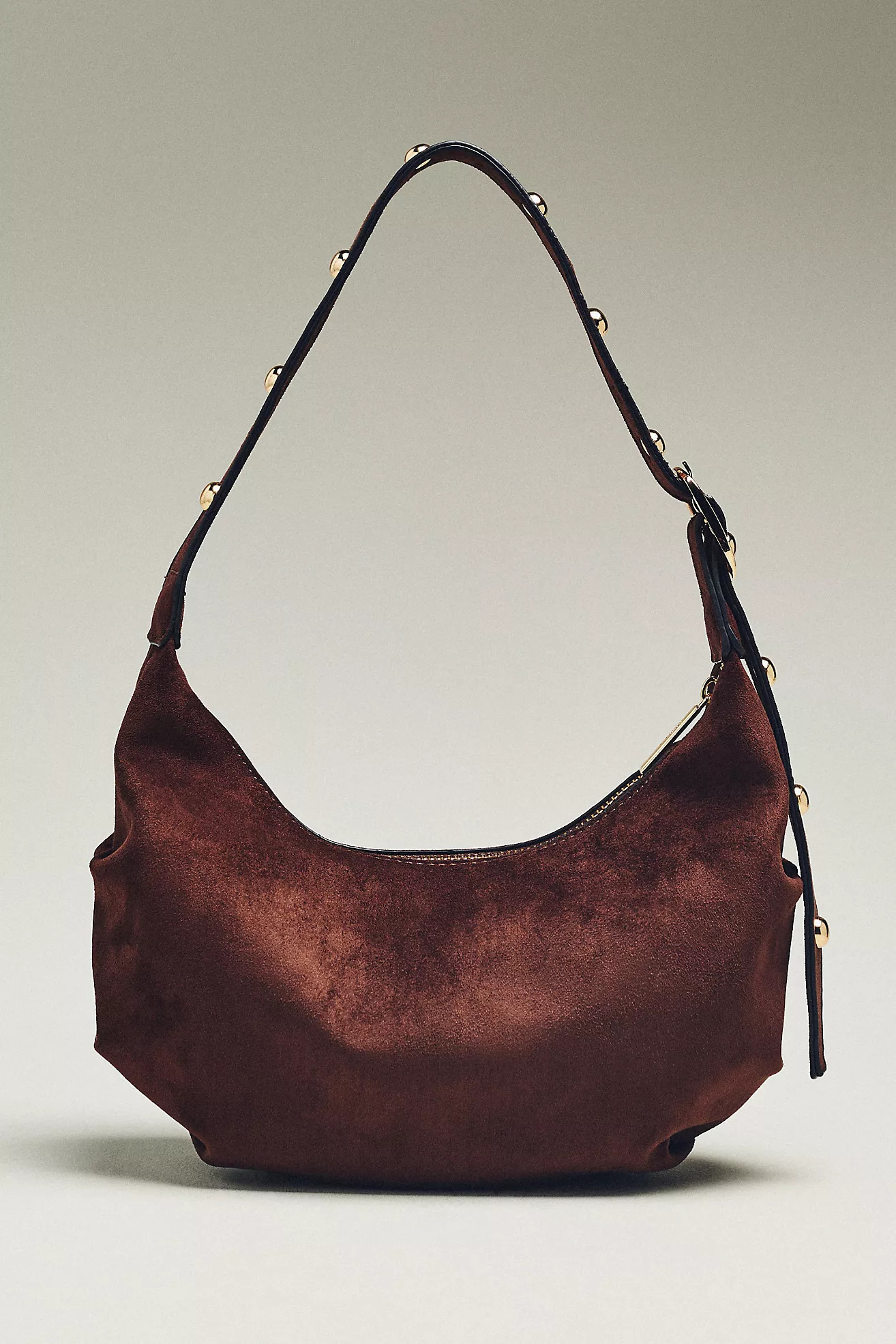 Mali + Lili Vegan-Suede Crescent Bag | Anthropologie (US)