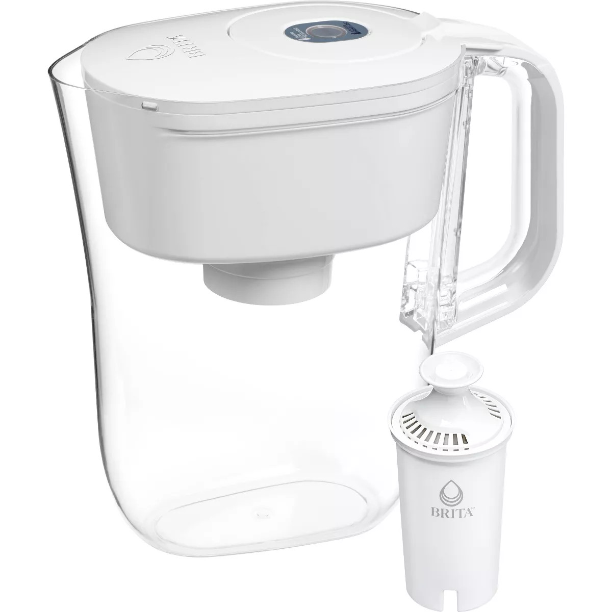 Brita Water Filter 6-Cup Denali Water Pitcher Dispenser with Standard Water Filter | Target