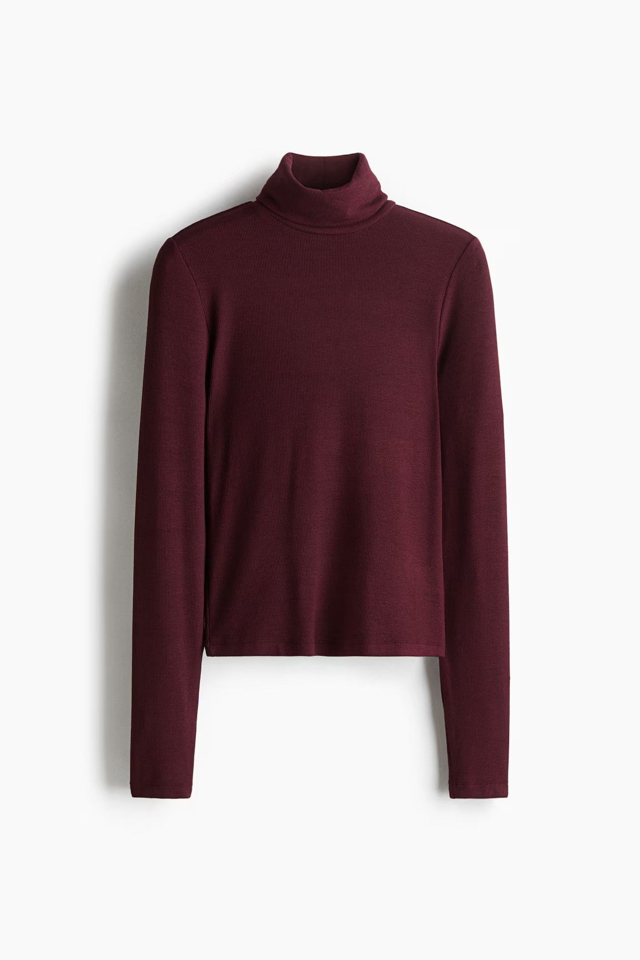 Ribbed Turtleneck Shirt | H&M (US + CA)