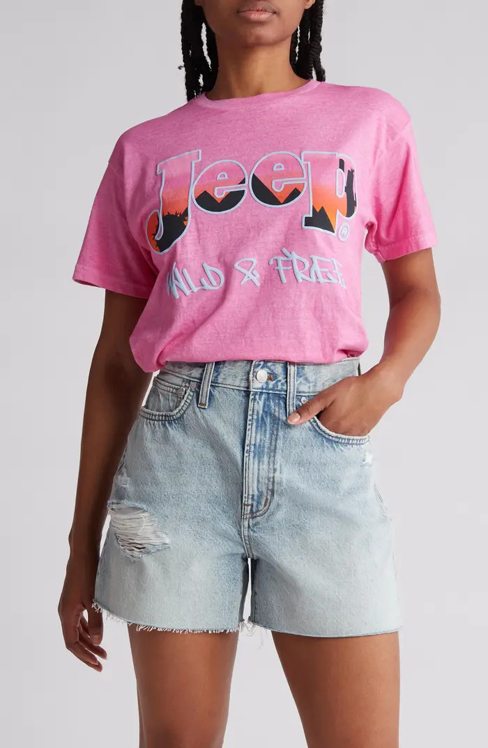 Philcos Jeep Wild & Free Cotton Graphic T-Shirt | Nordstromrack | Nordstrom Rack