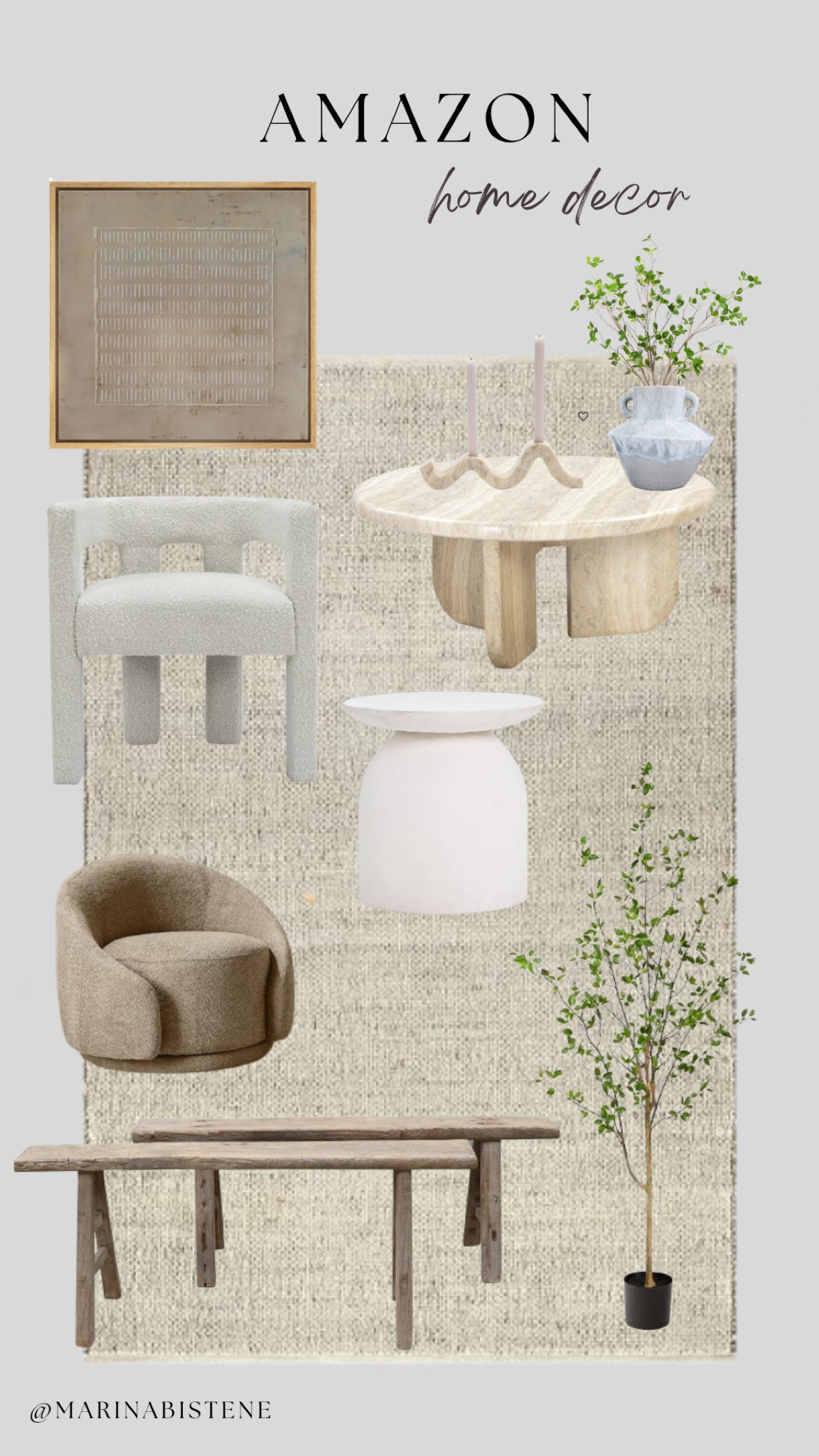 Amazon home decor | perfect organic and neutral items! 

#LTKSeasonal #LTKGiftGuide #LTKhome