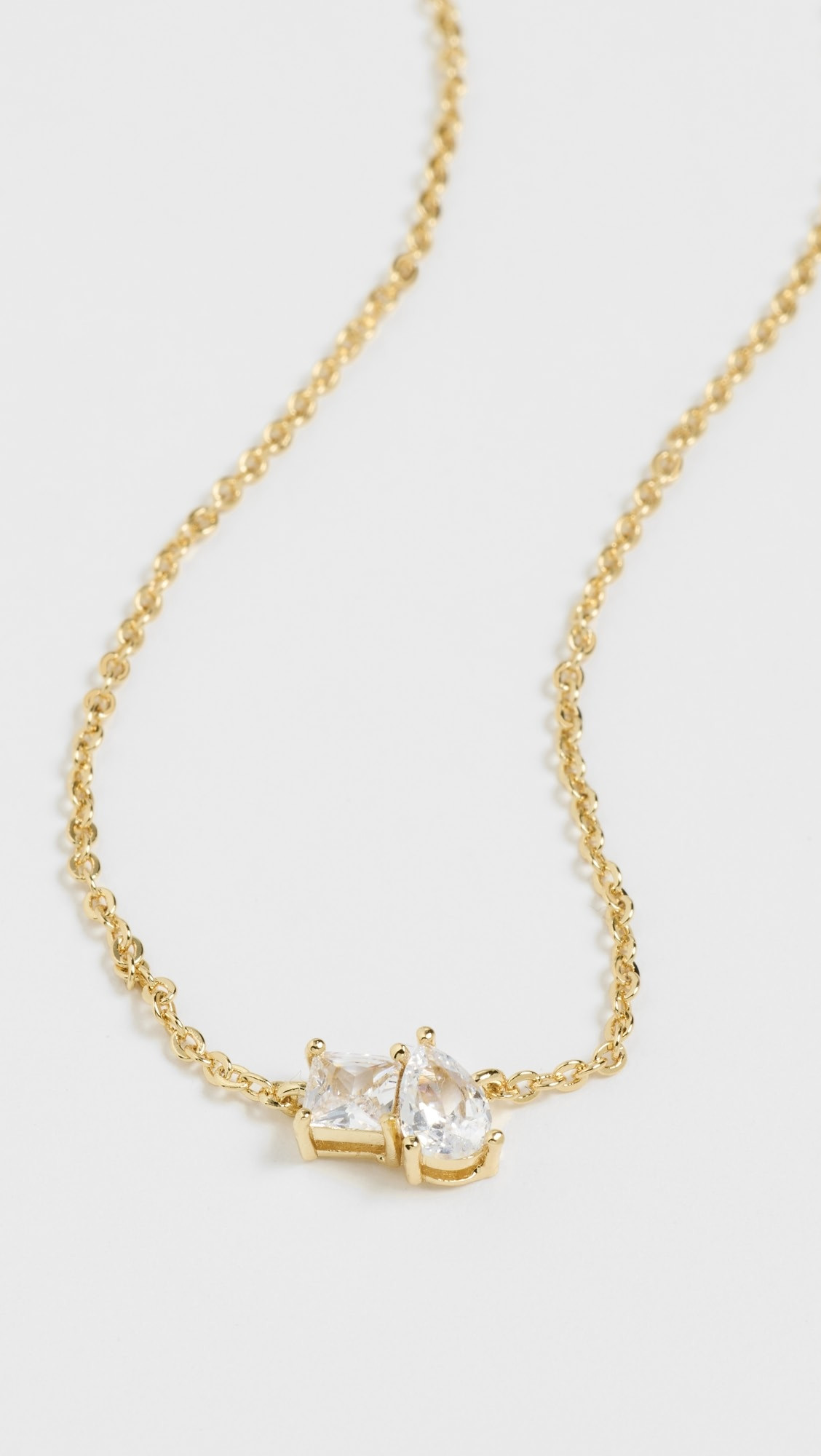 Baguette Pendant Necklace | Shopbop