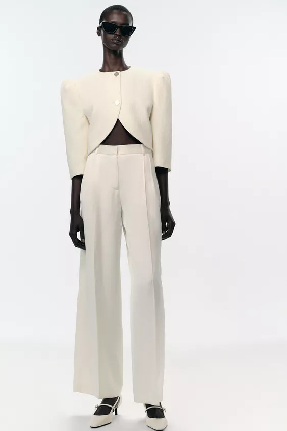 STRAIGHT TROUSERS WITH DARTS | Zara UK