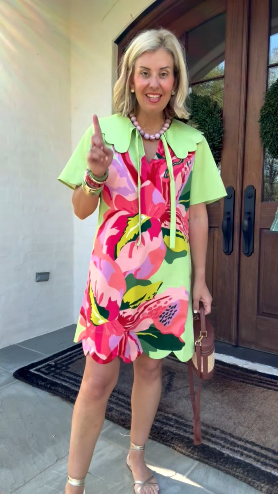 Just obsessed with this dress!!! This is an instant mood booster y’all. This one is gorgeous and doesn’t touch me anywhere. It’s my definition of perfection! I’m in xs and  8 sandal. ￼

#LTKdayinmylife #LTKOver40 #LTKSeasonal