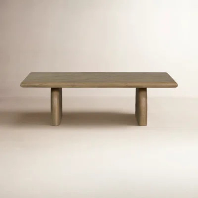 Fen Solid Wood Single Coffee Table | AllModern