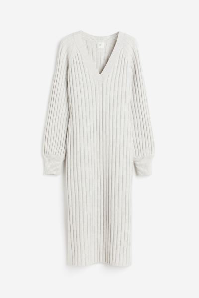 Rib-knit dress | H&M (UK, MY, IN, SG, PH, TW, HK)