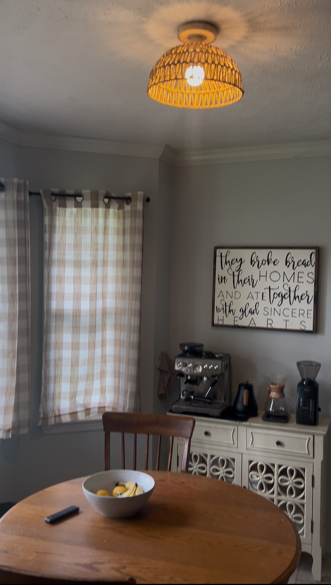 Loving our new light fixture!

#LTKFindsUnder50 #LTKHome #LTKStyleTip