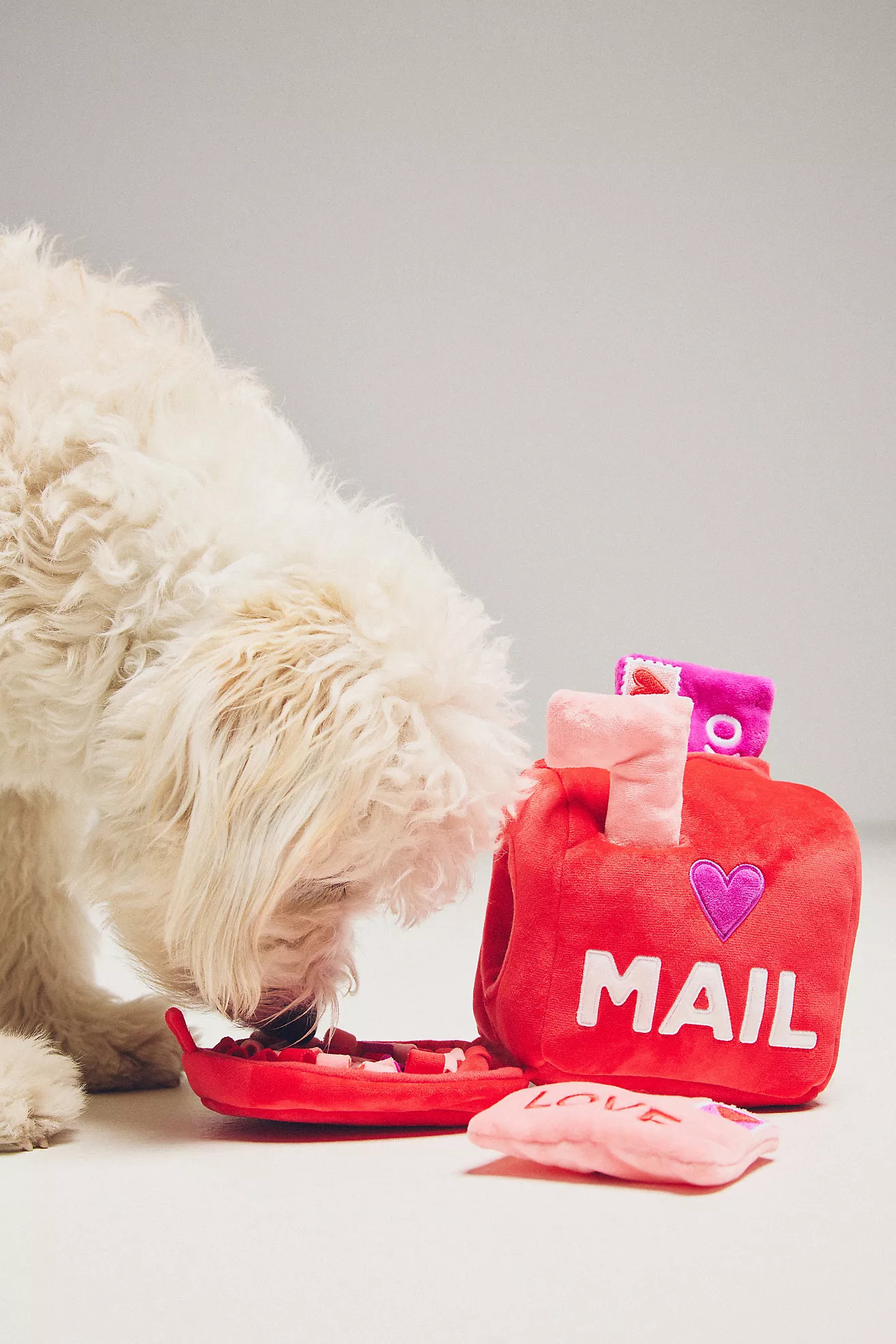 The Foggy Dog Love Letters Interactive Snuffle Dog Toy | Anthropologie (US)