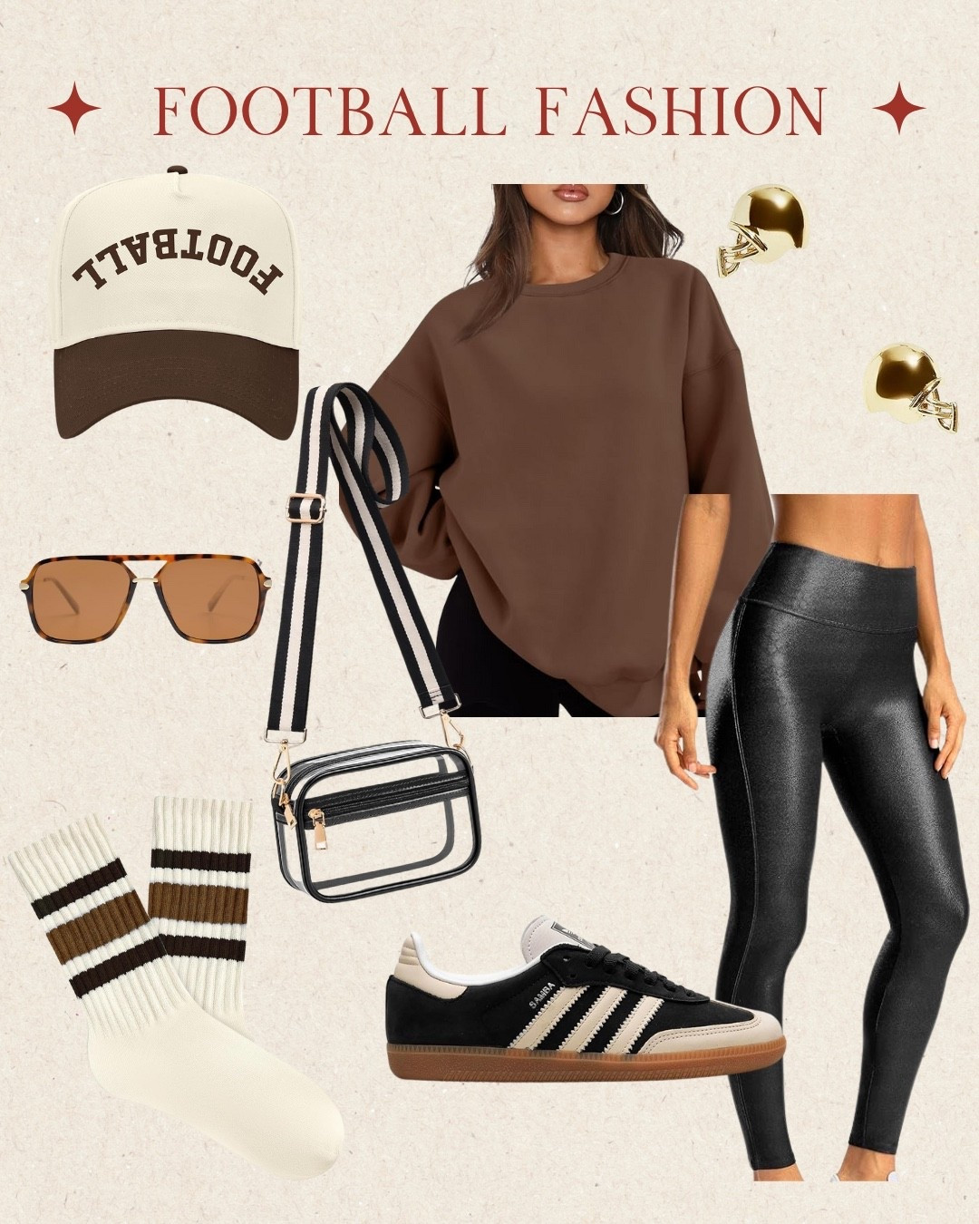 Football fashion 

#LTKSeasonal #LTKActive #LTKFindsUnder50