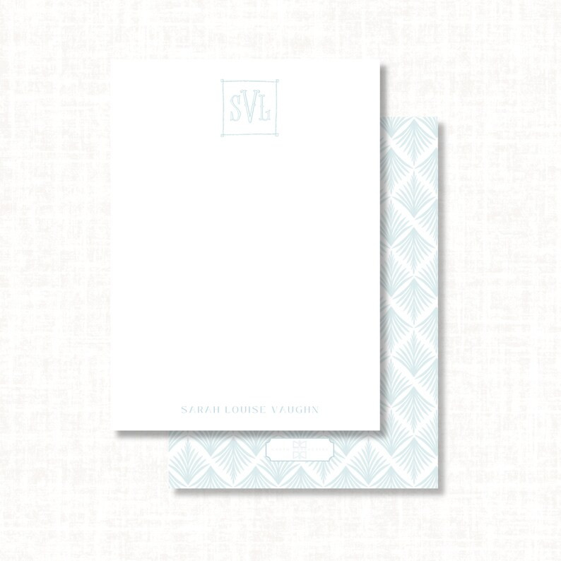 Custom Coastal Palm Stationery, Personalized Notecards, Personalized Gifts, Mothers Day Gift - Et... | Etsy (US)