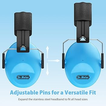 Dr.meter Ear Muffs for Noise Reduction 27NRR Noise Cancelling Headphones for Kids with Adjustable... | Amazon (US)