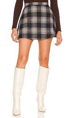 MORE TO COME Madison Mini Skirt in Plaid from Revolve.com | Revolve Clothing (Global)