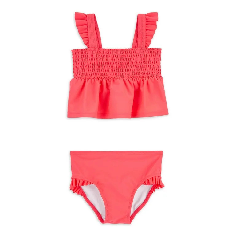 Carter's Child of Mine Toddler Girl Swimsuit Set, Sizes 12M-5T | Walmart (US)
