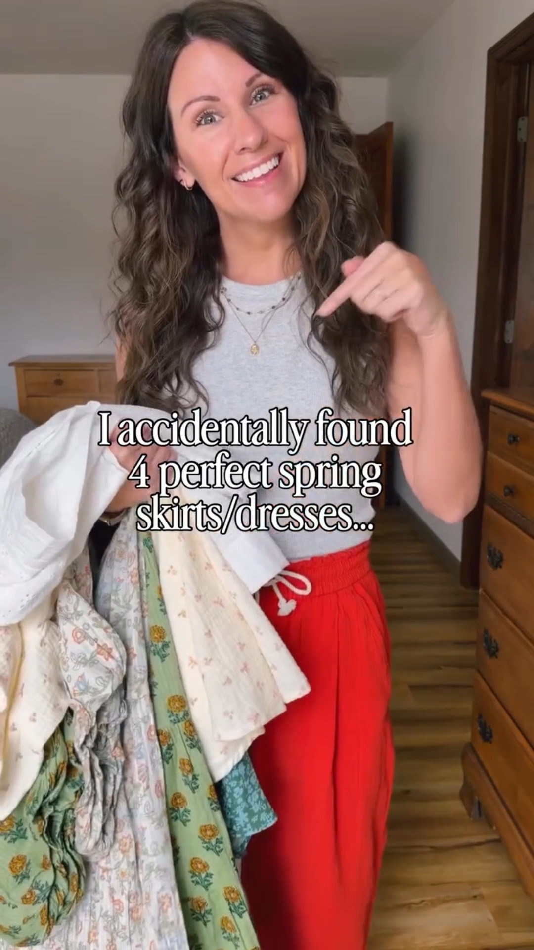 There are so many fun reasons to get dressed up in the spring🌼 Easter, graduations, Mother’s Day, wedding showers, baby showers… All the things!

I found a few really cute dress/skirt options from @calledtosurf that would work for any of them🥰

Now I’m stuck because I can’t decide which one to wear for Easter next week🐰
And I actually have two Easter celebrations to go to… So tell me which TWO dresses you think I should wear?!🥰

Easter outfit ideas from Called to Surf 🌊 

White eyelet top: small
Green floral skirt: xs 
White & pink  babydoll mini dress: xs
Green floral maxi dress: xxs
White floral maxi dress: xs

Denim jacket: xs
Boots: 6 


#springdresses #easteroutfits #springstyle2026 #easterdresses

#LTKootd #LTKSaleAlert #LTKPetite