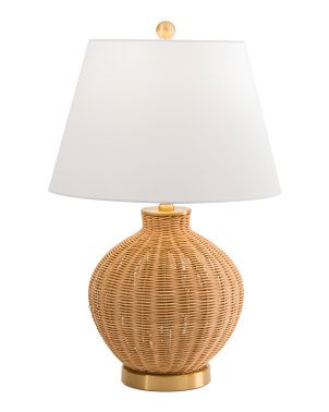 Nobuo Rattan Table Lamp | Home | T.J.Maxx | TJ Maxx