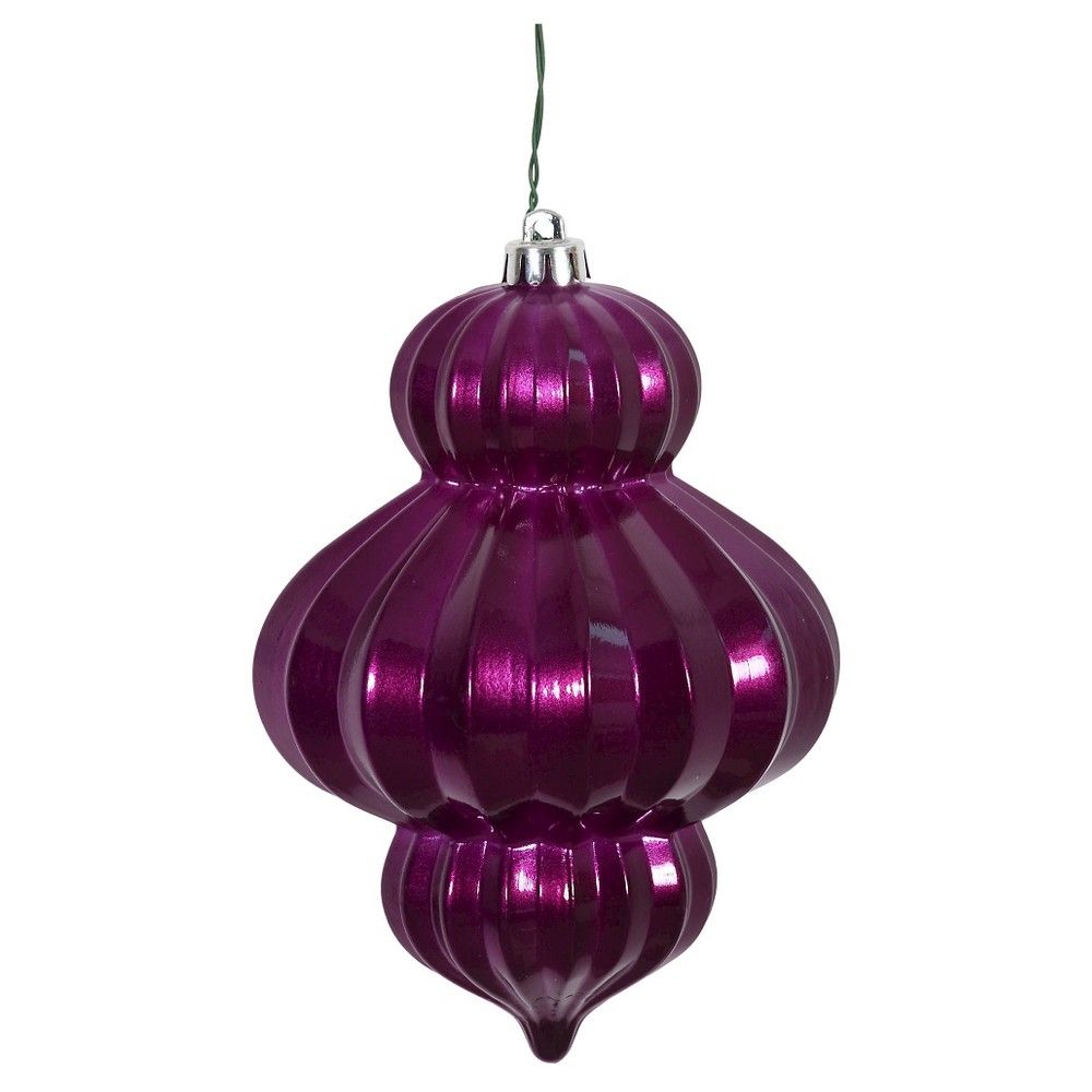 3ct Purple Candy Lantern Christmas Ornament Set | Target