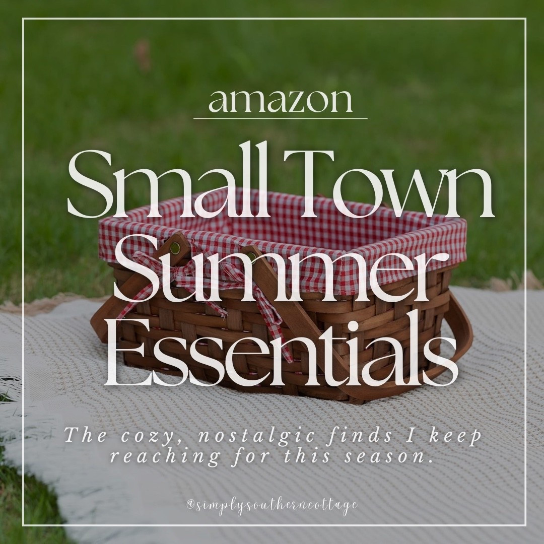 Amazon small town summer essentials!

The cozy, nostalgic finds I keep reaching for this season. 

Amazon, Amazon finds, Amazon essentials, summer, summer decor, summer finds, nostalgic decor

#LTKSeasonal #LTKHome #LTKOver40
