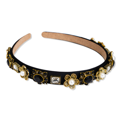 Black Ornate Headband | Ulta