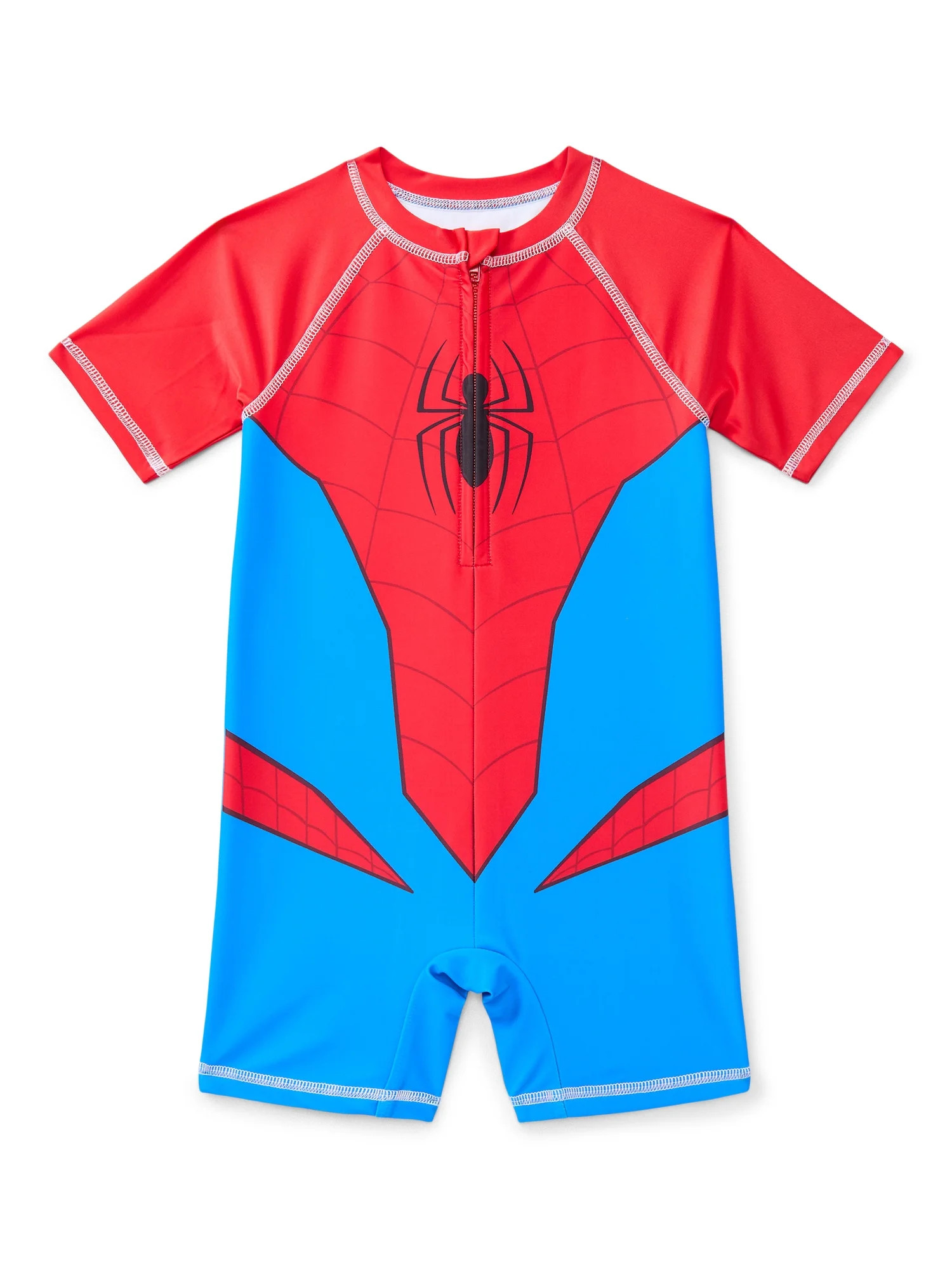 Character Toddler Boy Cosplay One-Piece Zip Swimsuit, Sizes 2T-5T | Walmart (US)
