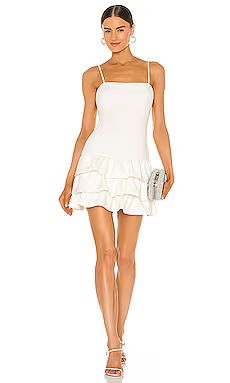 LIKELY Amica Dress in White from Revolve.com | Revolve Clothing (Global)