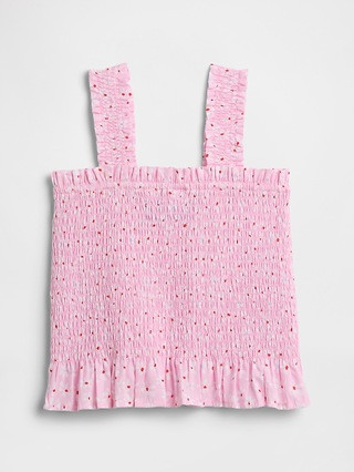 Kids Smocked Peplum Top | Gap Factory