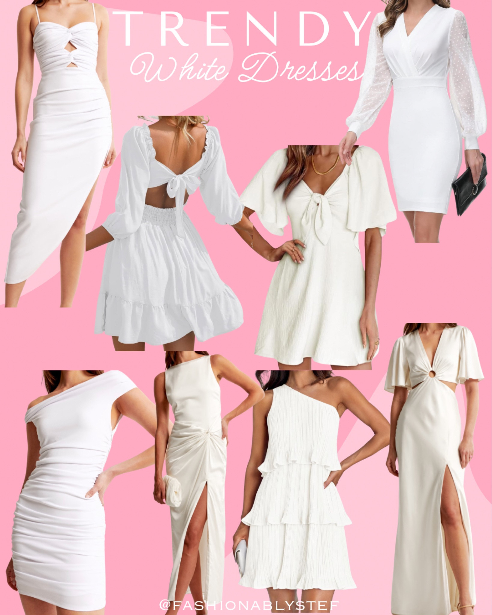 White Dress 🤍

White dresses, wedding guest, wedding guest dress, spring dress, white spring dress, mini dress, midi dress, long dress, maxi dress



#LTKwedding #LTKsalealert #LTKfindsunder100