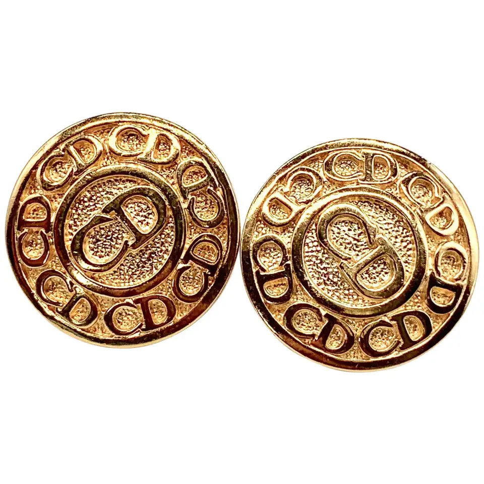 Christian Dior 1980s Vintage Earrings | 1stDibs