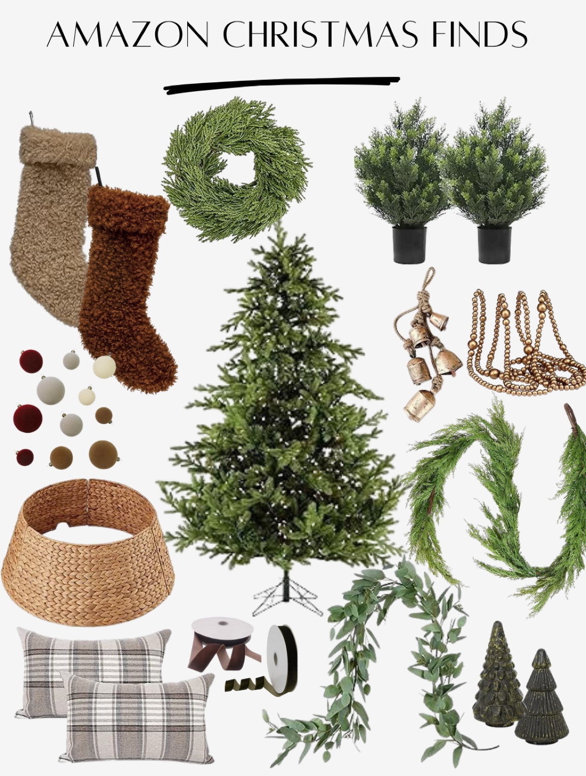 Amazon Christmas decor 

#LTKSeasonal #LTKhome #LTKHoliday