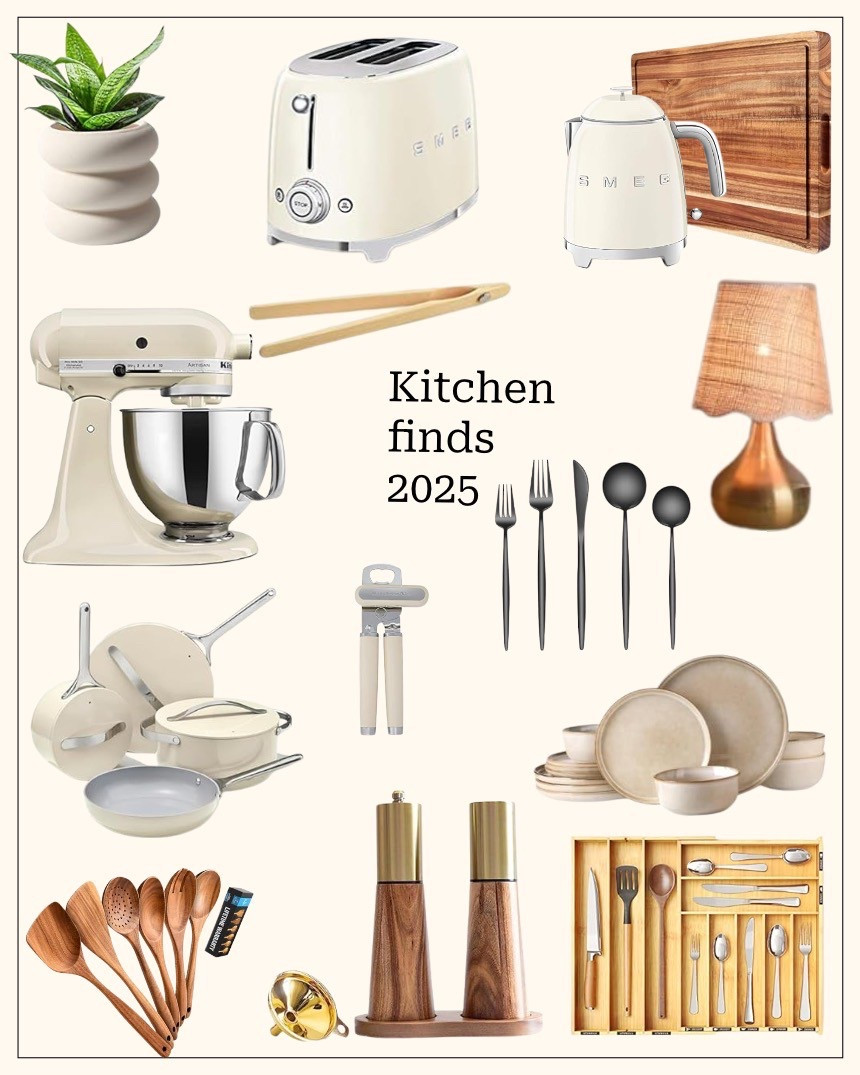 Kitchen finds 2025 
Modern organic
Earthy
Practical items for your home! 

#LTKHome #LTKStyleTip #LTKFamily