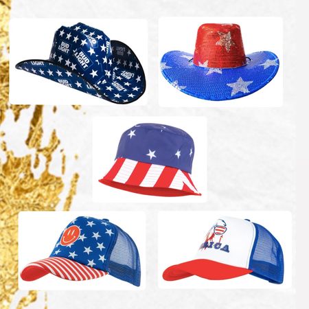 Start planning the perfect 4th of July party & outfit! Starting with these fun hats 



#LTKSeasonal #LTKFind #LTKhome