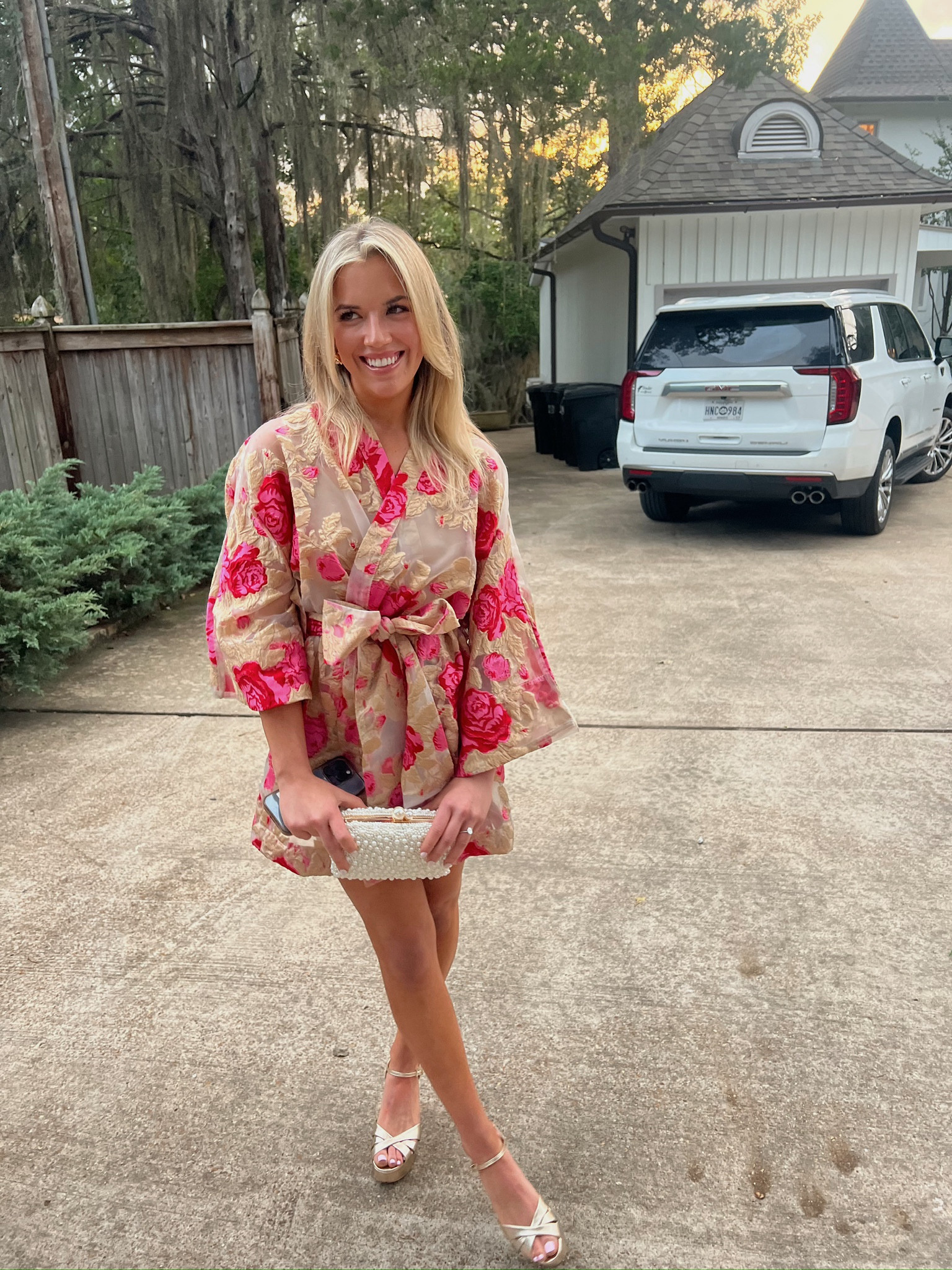 engagement party outfit - one of my favorite dresses. linked similar patterns 

#LTKStyleTip #LTKParties