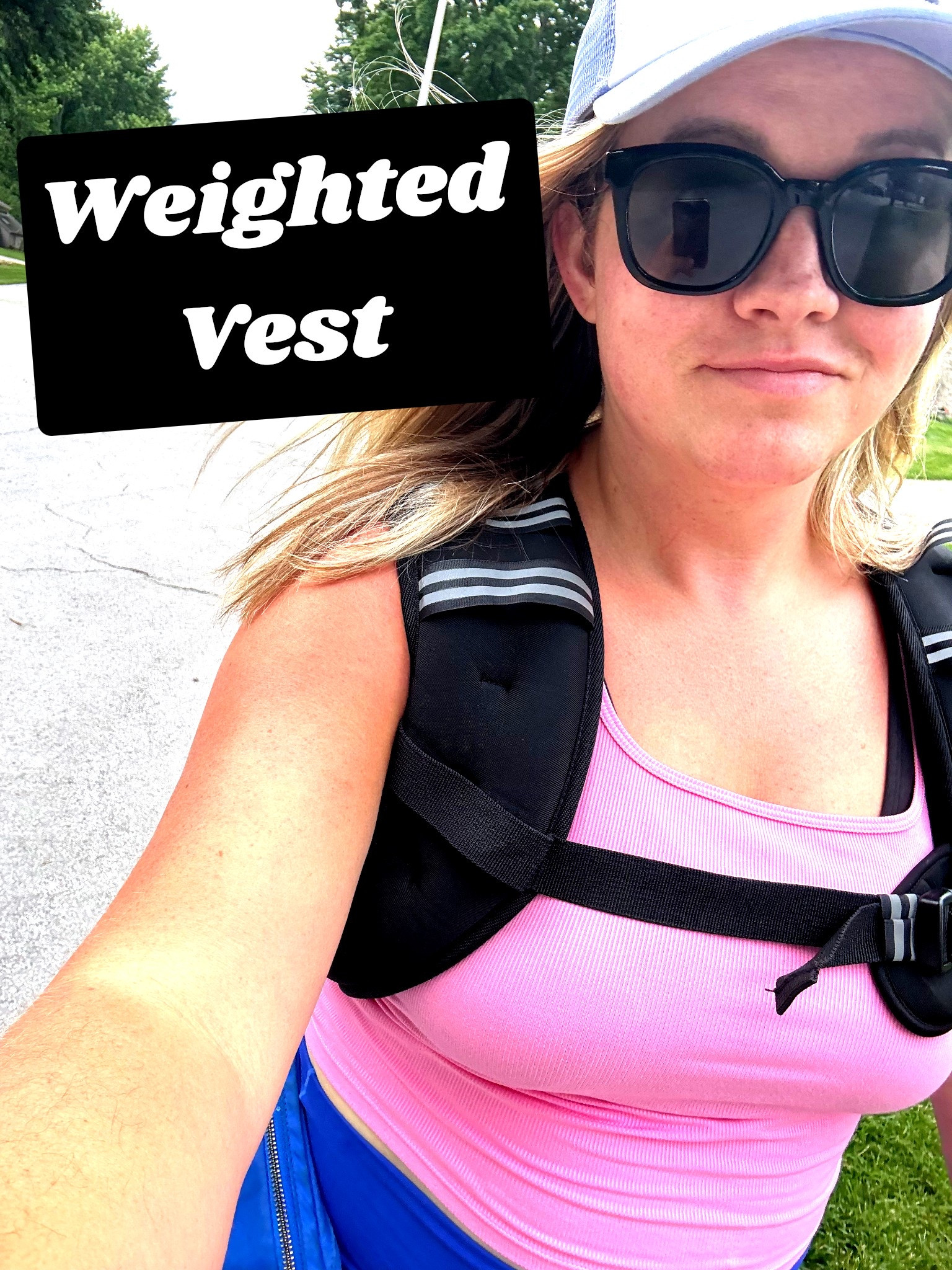 Weighted vests help turn your daily walk into increased cardio and calorie burn! You can really feel the difference. Walk smarter not harder. I bought the 16 lb. You want to start with one that is about 10% of your weight.

#LTKSummerEdit #LTKActive