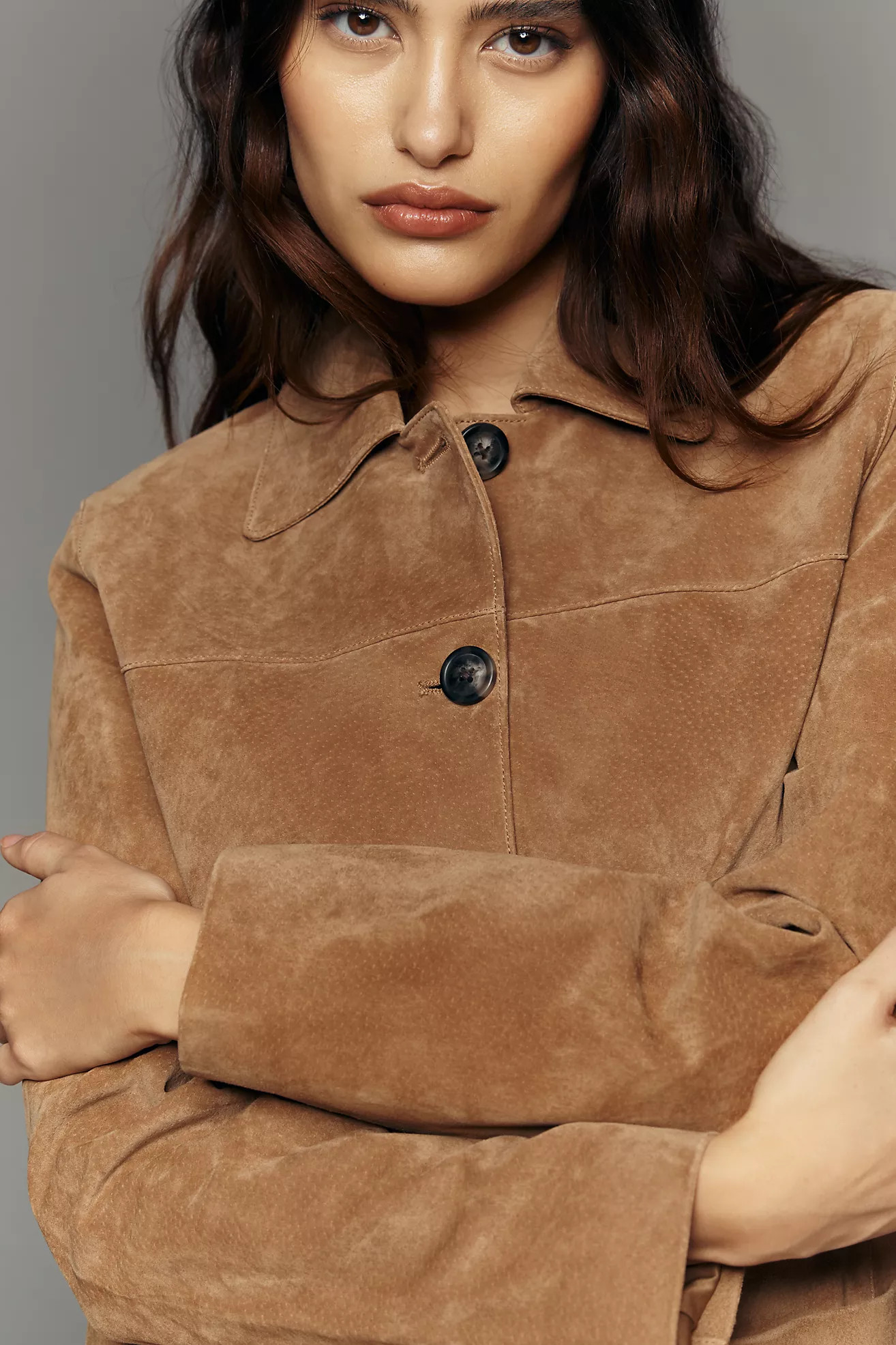 BLANKNYC Real Suede Jacket | Anthropologie (US)