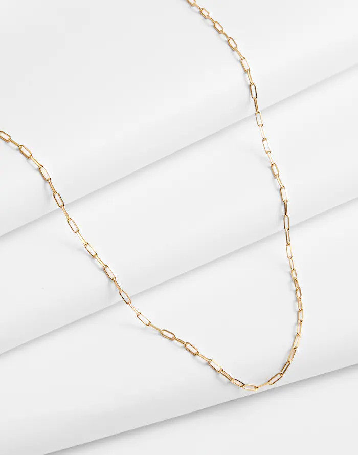 Demi-Fine Paperclip Chain Necklace | Madewell