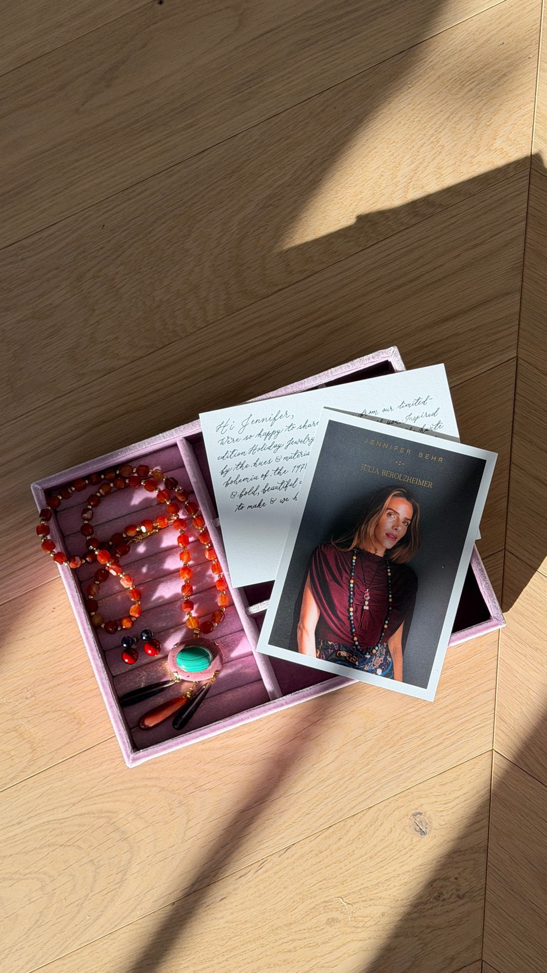 Gorgeous statement jewelry pieces from the Jennifer Behr x Julia Berolzheimer accessory collection. 

Love this colorful necklace and earrings. Thank you to Jennifer and Julia for sending - these are perfect holiday gifts! 

#LTKstorytime #LTKGiftGuide #LTKHoliday