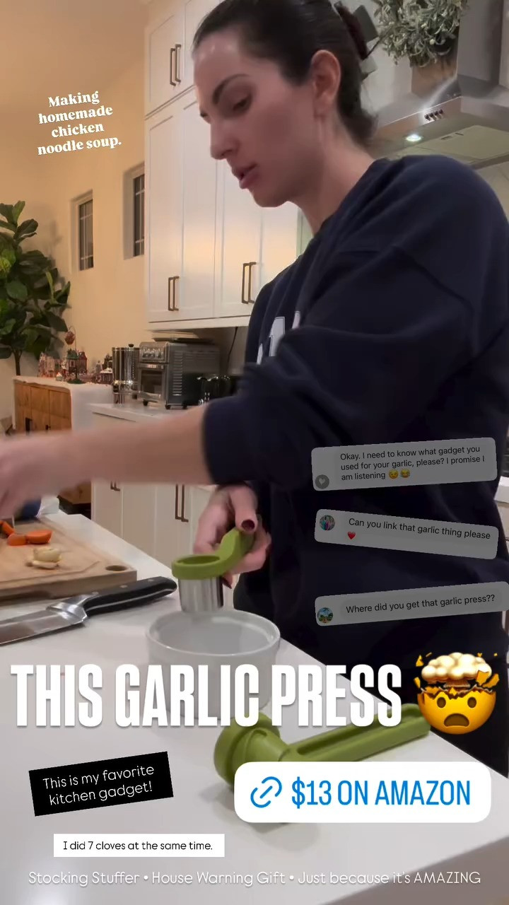 This Garlic Press is AMAZING!  

 #LTKfoodie #LTKU #LTKHome